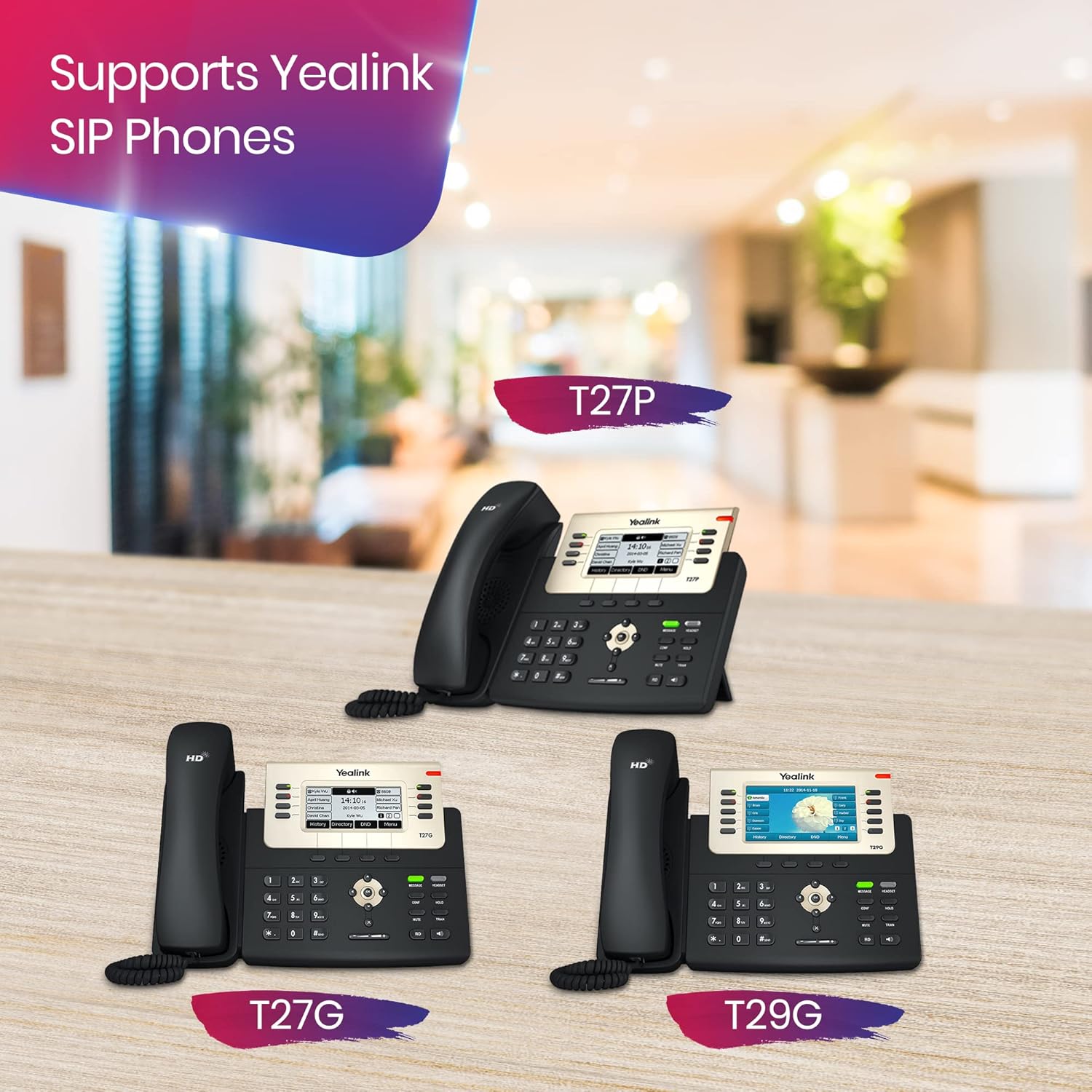 Yealink Wall Mount Bracket forT27P/T27G/T29G