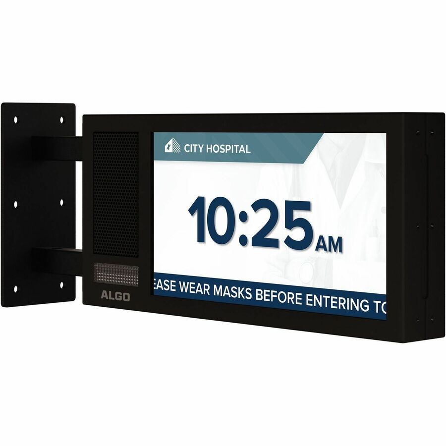 Algo InformaCast IP Dual-Sided Display Speaker