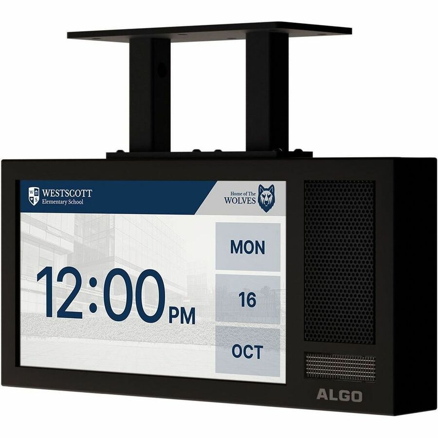 Algo InformaCast IP Dual-Sided Display Speaker