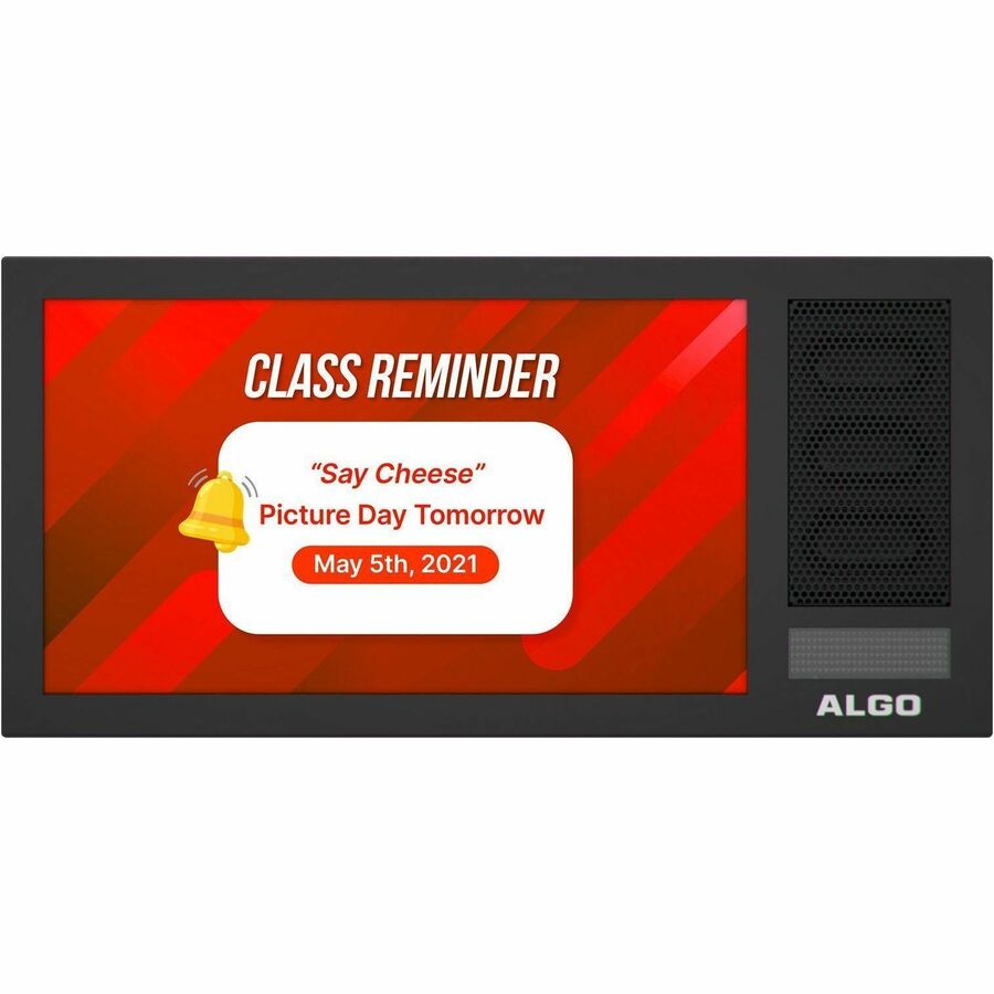 Algo InformaCast IP Dual-Sided Display Speaker