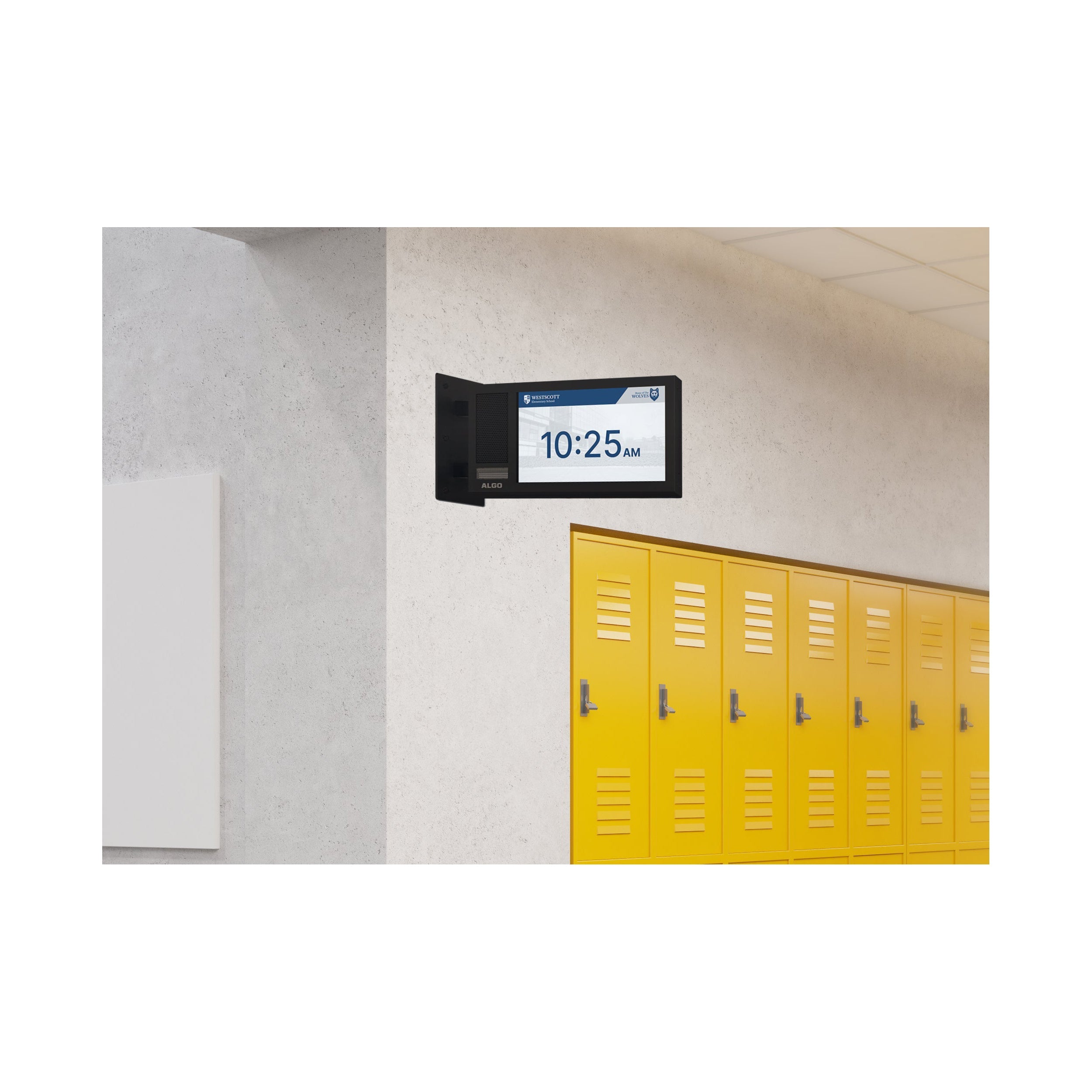 Algo IP Digital Display with Speaker Dual Sided