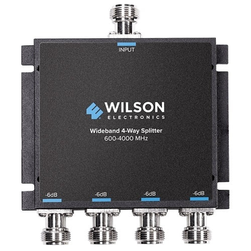 Wilson 4-Way Splitter for 50-ohm Antennas and Amplifiers