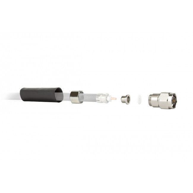 Wilson Electronics N Male Network Connector for 400 Cable -10-Pack
