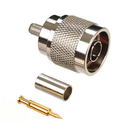 Wilson N-Male Crimp Connector for RG-58 Cable
