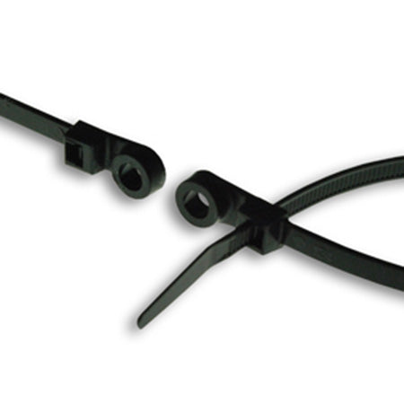 ACT 7" Mounting Hole 50-lbs Rated Cable Ties - 100-pack