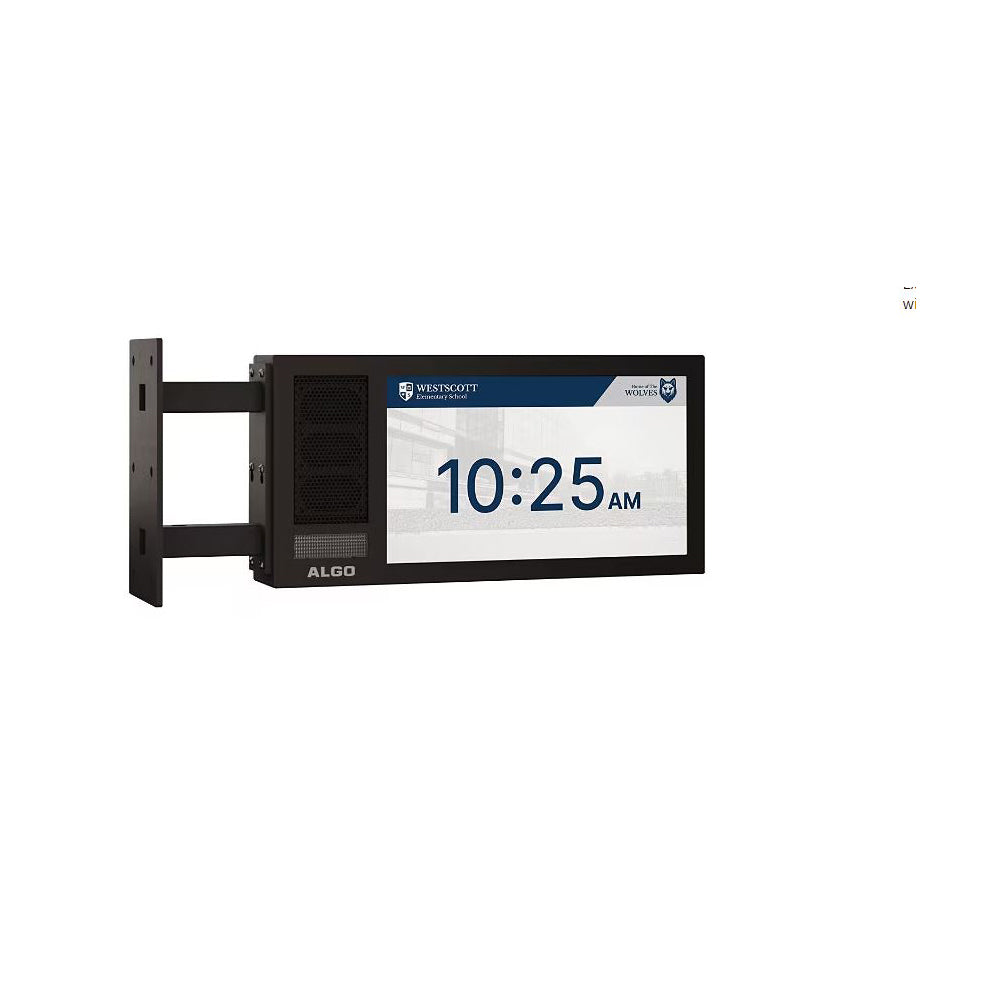 Algo SIP/IC Digital Display with Speaker Dual Sided