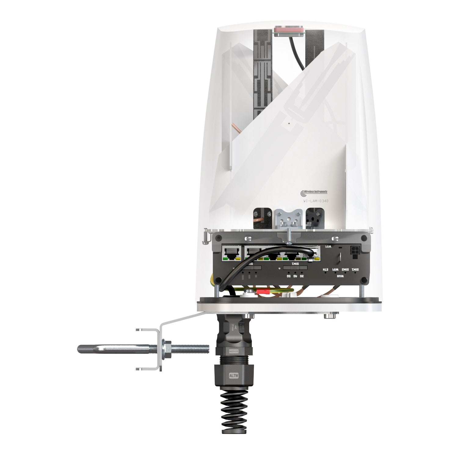 QuWireless QuSpot 7-in-1 5G/LTE Antenna for Teltonika RUTM50