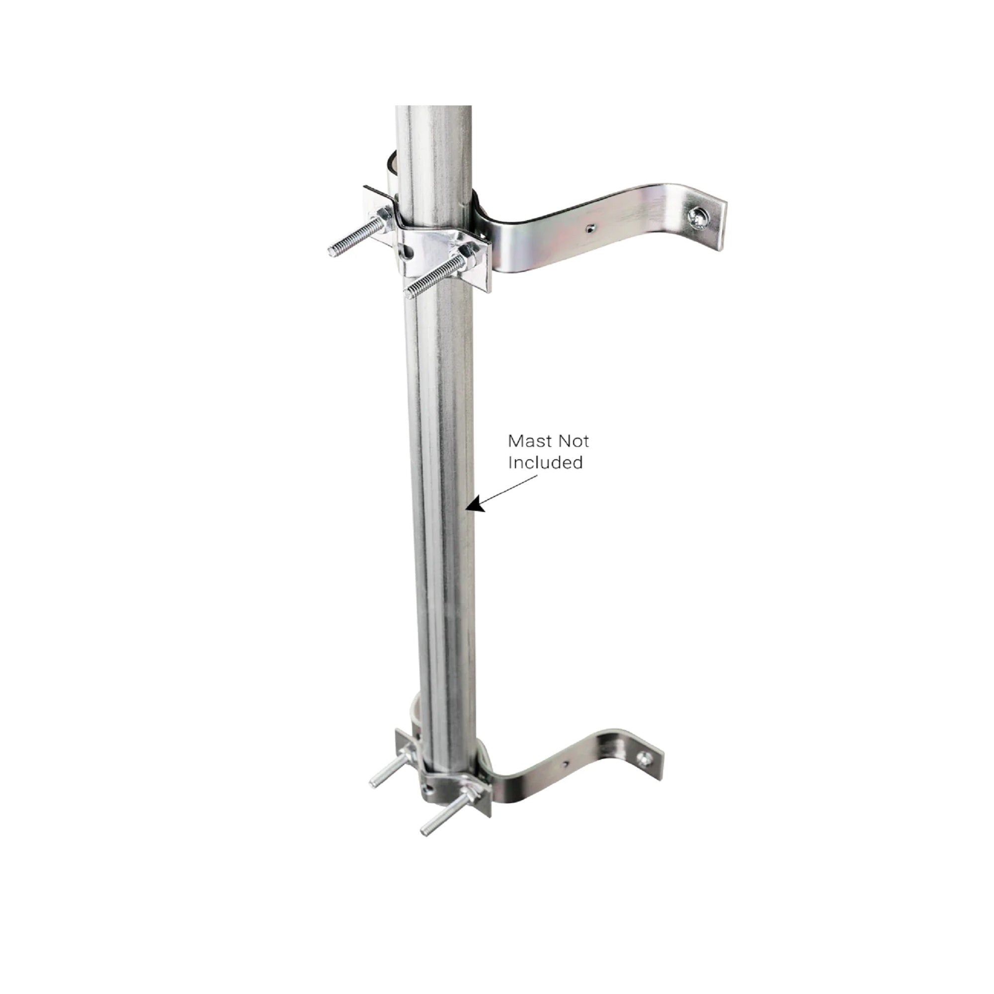 Channel Master 4" Antenna Mast Wall Mount Kit