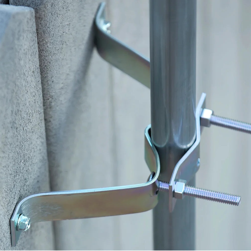Channel Master 3" Antenna Mast Heavy Duty Wall Mount Kit