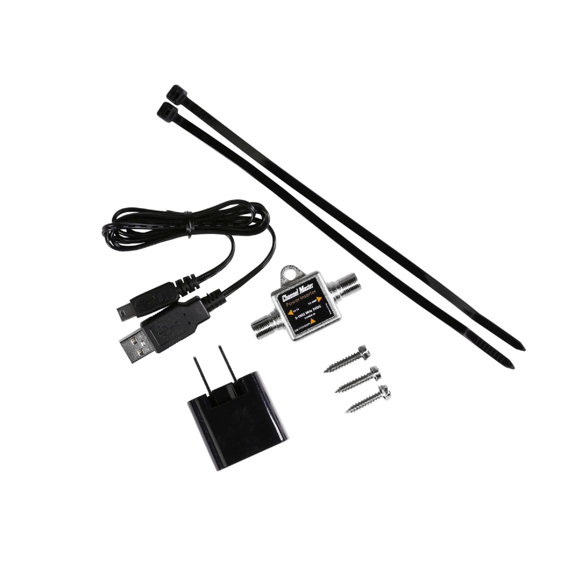 Channel Master Amplify HDTV Adjustable Gain 17-30db Dual Gain Preamplifier with LTE Filter