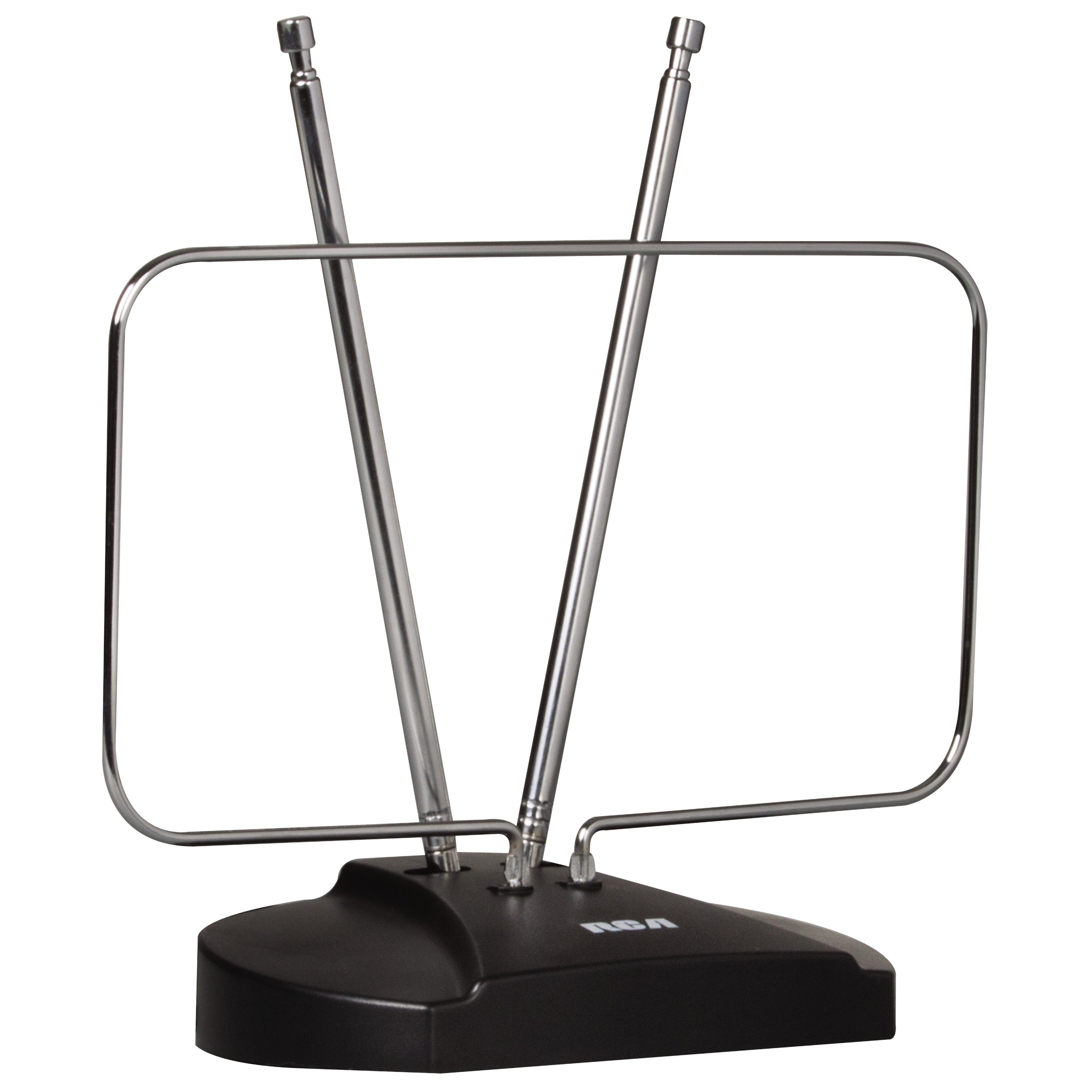 RCA UHF/VHF Adjustable Rabbit Ear Indoor 4K HDTV Antenna