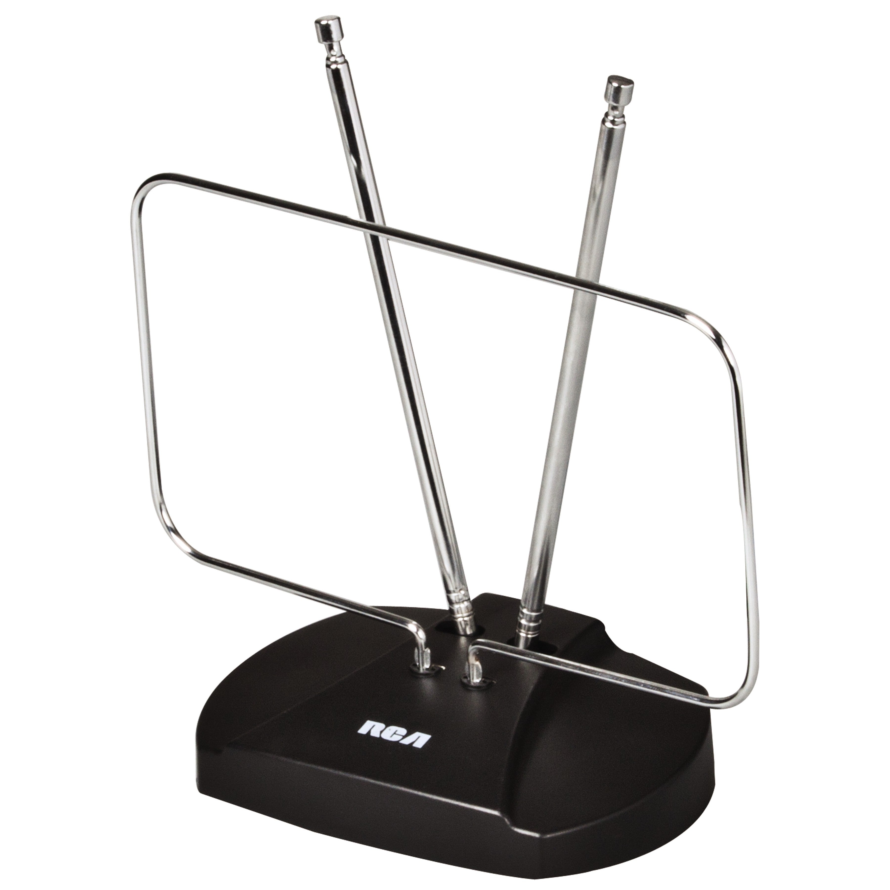 RCA UHF/VHF Adjustable Rabbit Ear Indoor 4K HDTV Antenna
