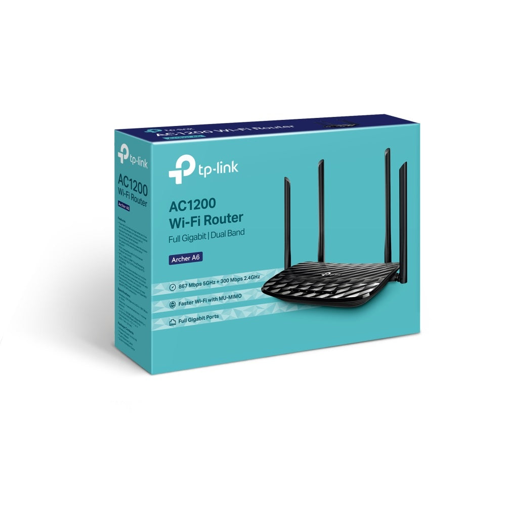 TP-Link Archer A6 AC1200 Wireless Gigabit Router