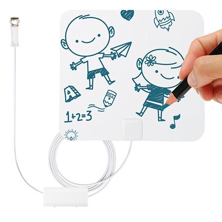 ANTOP Paper Thin Smartpass Amplified Indoor HDTV Antenna