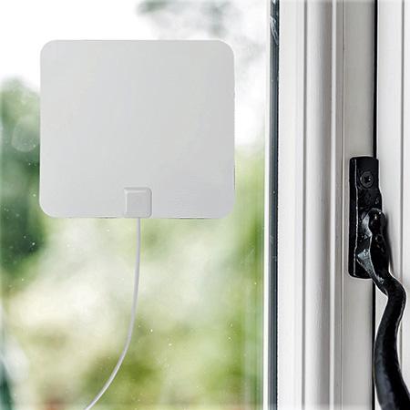 ANTOP Paper Thin Smartpass Amplified Indoor HDTV Antenna