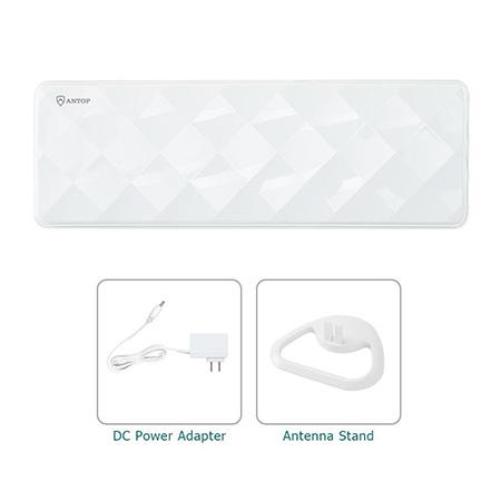 ANTOP Flat-Panel Smartpass Amplified Indoor HDTV Antenna