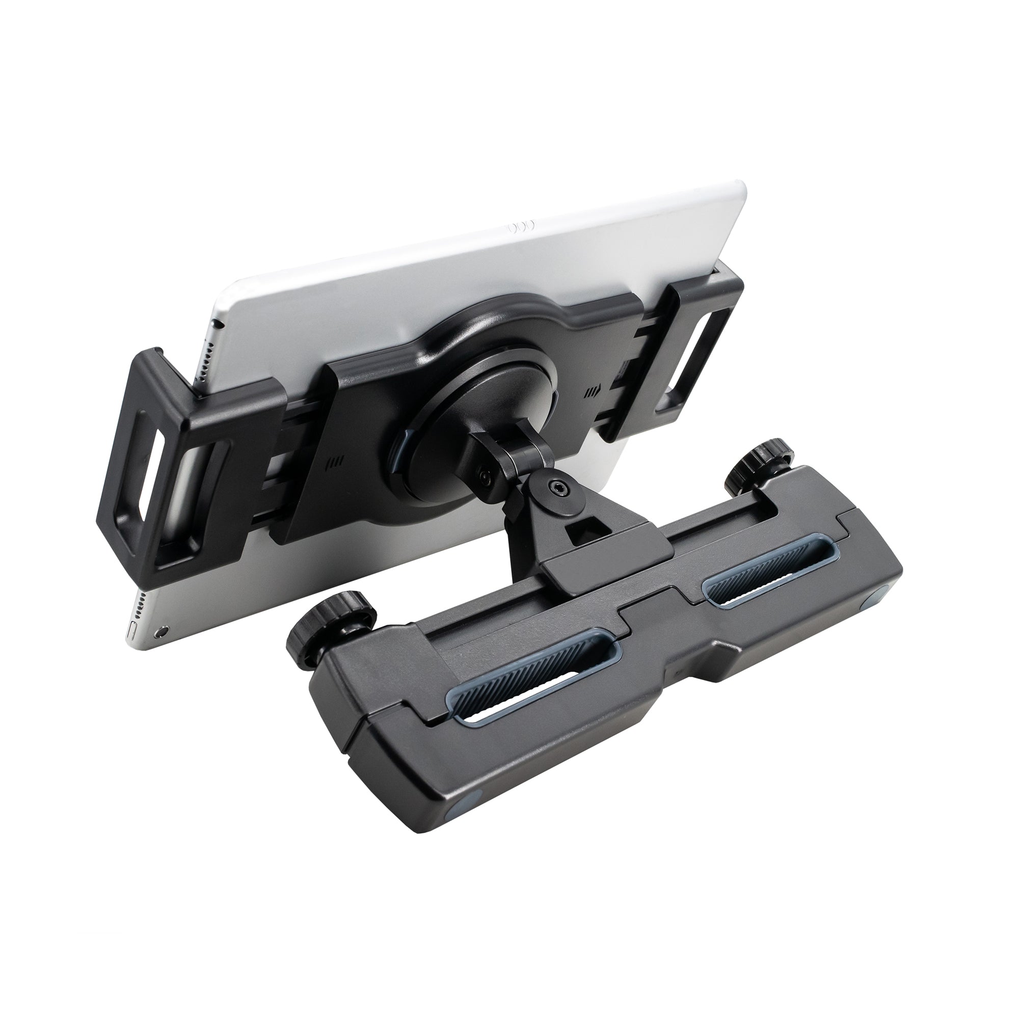 CTA Digital Universal Tablet Headrest Mount with 360-degree Rotation for 17.8-cm (7") to 35.6-cm (14") Tablets