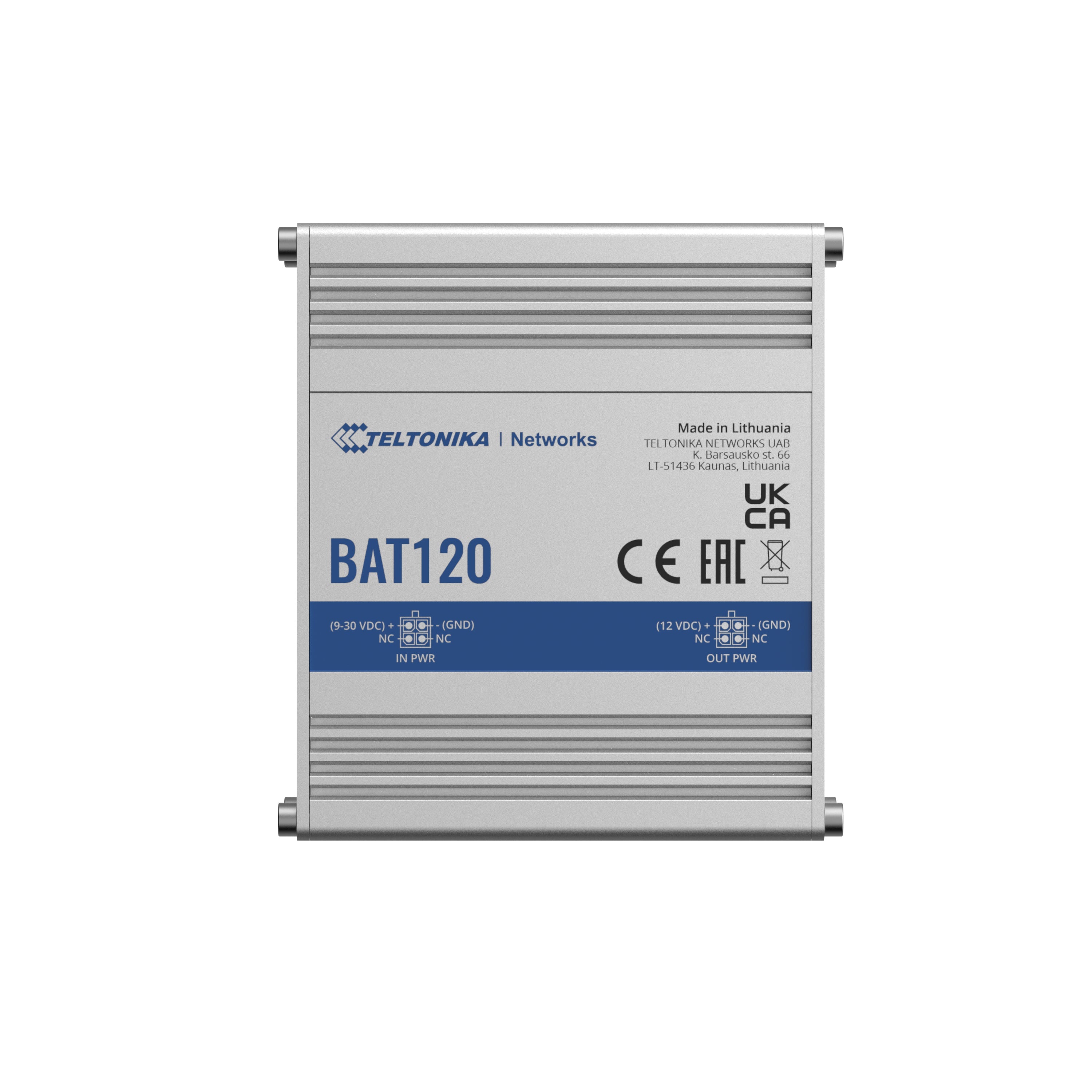 Teltonika BAT120 Ruggedized Battery Back-up for All LTE Modems