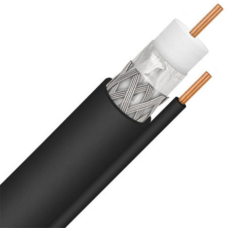 PerfectVision Rg6 Single Solid Copper with Ground 1000'