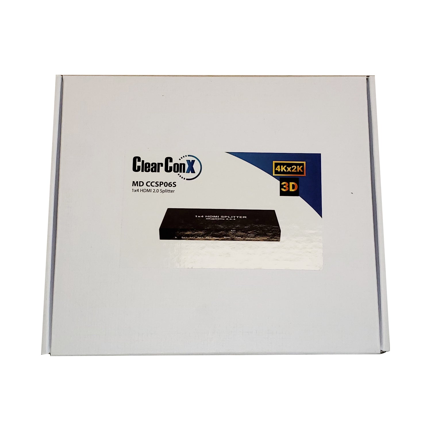 ClearConX 1" 4-out HDMI Splitter with 3D Support