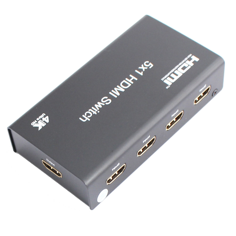 ClearConX 5" 1-out HDMI Switch with 4K X 2K / 3D / CEC Support