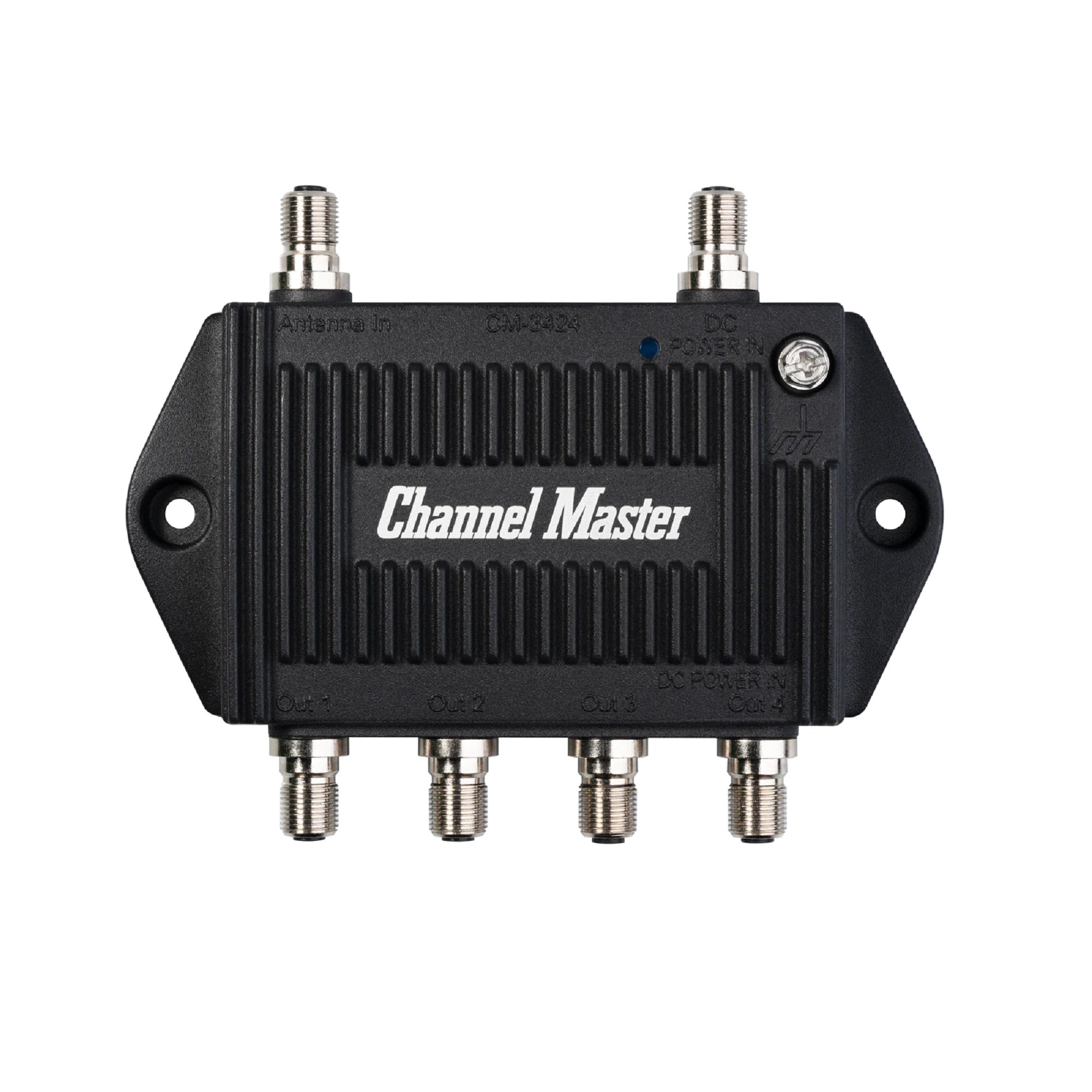 Channel Master TV Antenna Booster 4 Distribution Amplifier