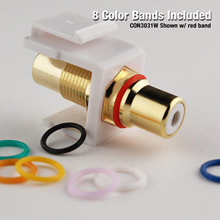 Construct Pro RCA to RCA Keystone Insert