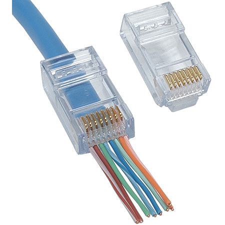Construct Pro Quick Crimp RJ-45 Cat5E Connectors 50pc Jar