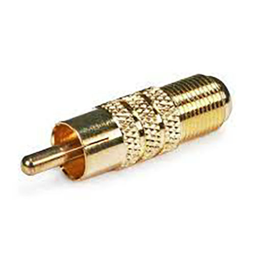 Holland Electronics RCA Male To F-Type Female Adapter