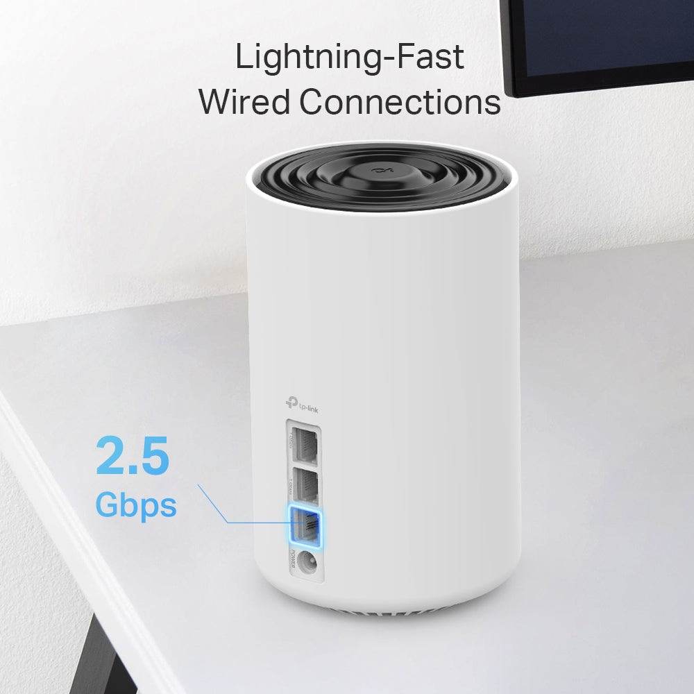 TP-Link Deco XE75 Pro AXE5400 WholeHome Mesh Wi-Fi 6E Tri-Band System