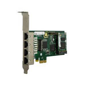 Digium VoIP 4 SPAN Digital T1 / E1 / J1 / PRI PCI-E Card