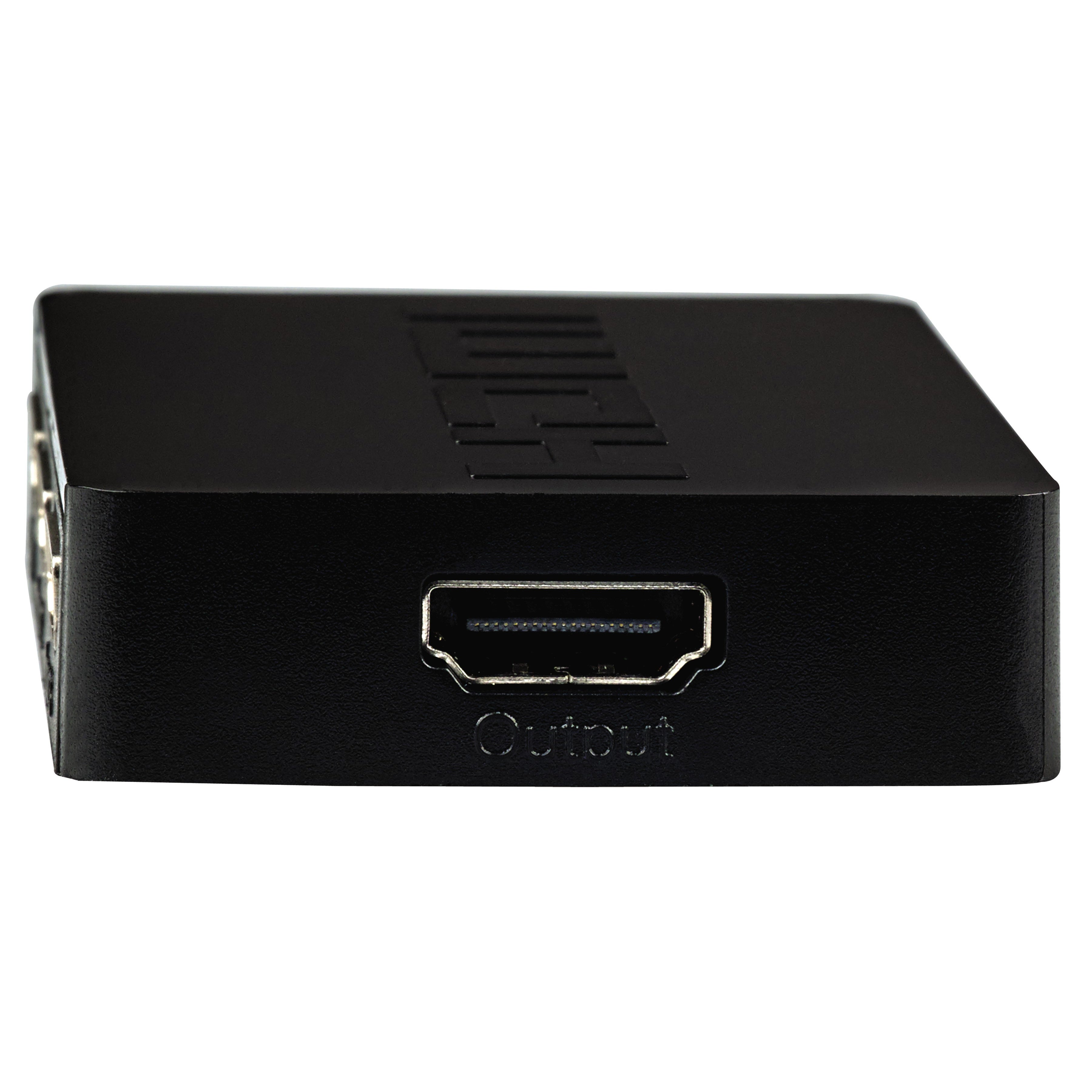 RCA 3" 1-Out 4K HDMI Switch Box