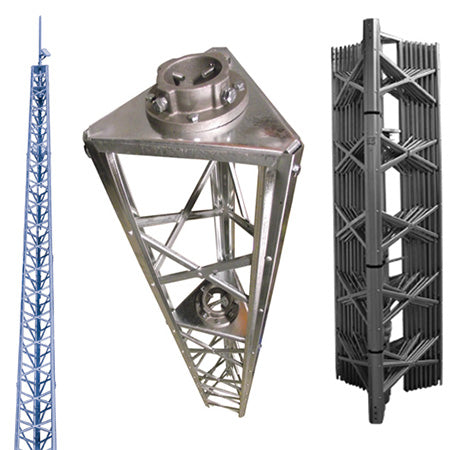 Wade Antenna 68' Standard Duty Tower with 244A Mast Clamps