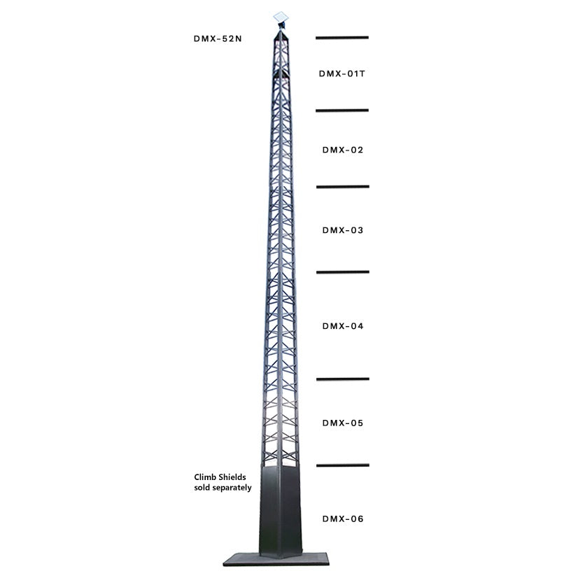 Wade Antenna 52' Standard Duty Self-Supporting Tower