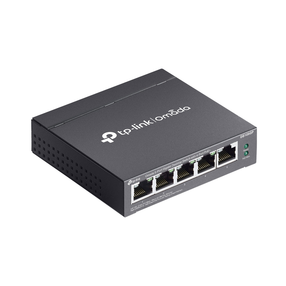 TP-Link Omada 5-Port Gigabit Unmanaged Desktop Switch with 4-Port PoE+