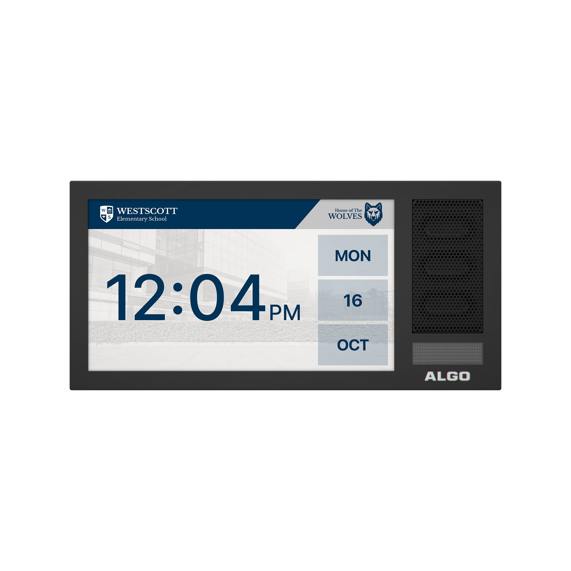 Algo 8410 IP VISUAL Display Speaker