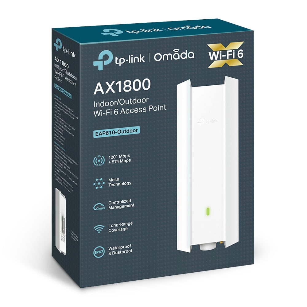 TP-Link Omada AX1800 Indoor/Outdoor WiFi 6 Access Point