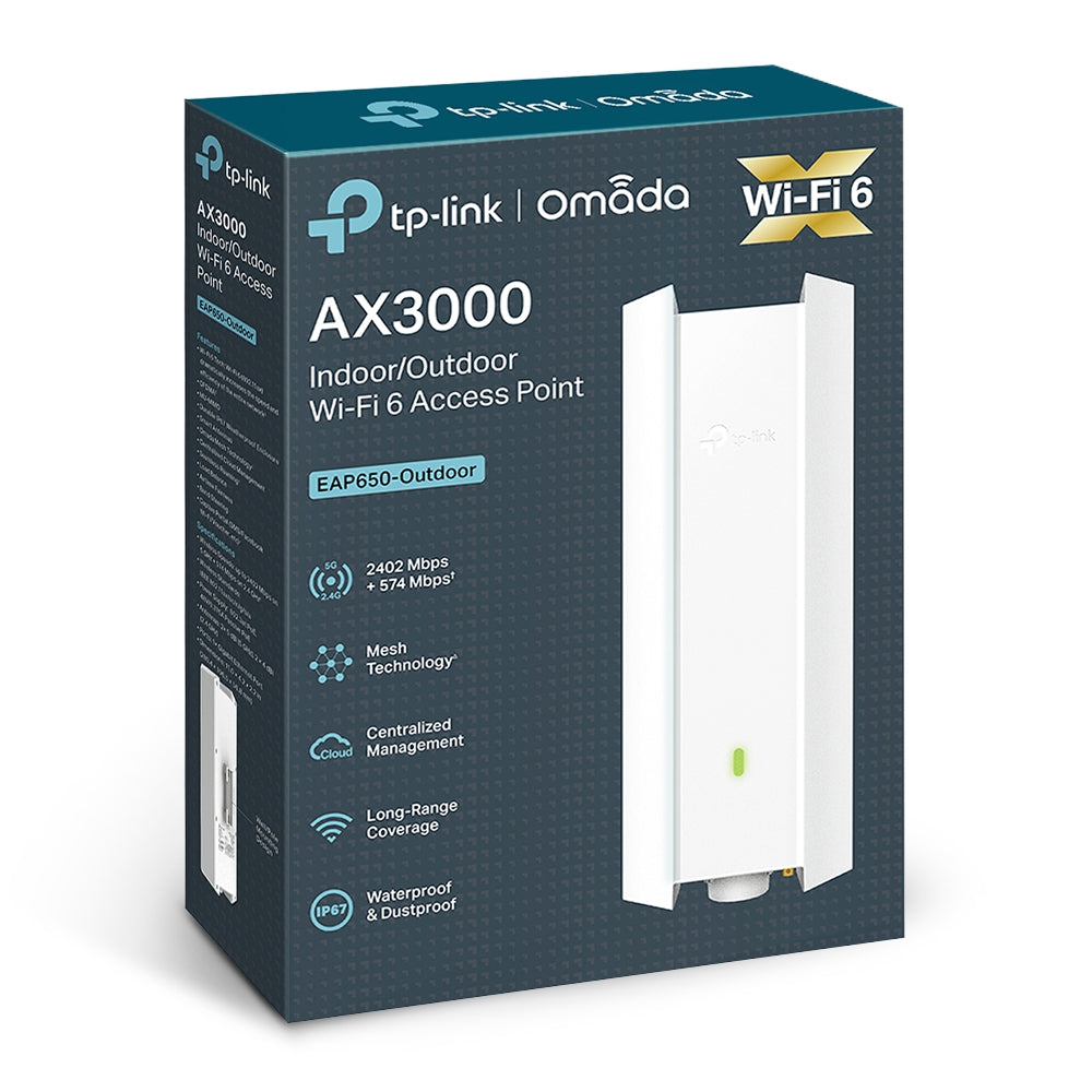 TP-Link AX3000 Indoor/Outdoor Wi-Fi 6 Access Point