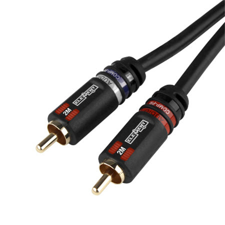 Element-Hz Universal Dual RCA-Style Cable -6'