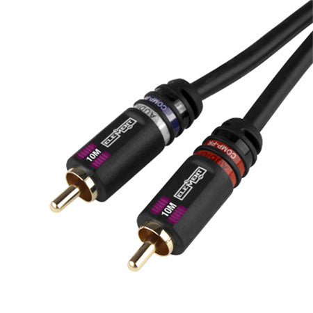 Element-Hz Universal Dual RCA-Style Cable - 33'
