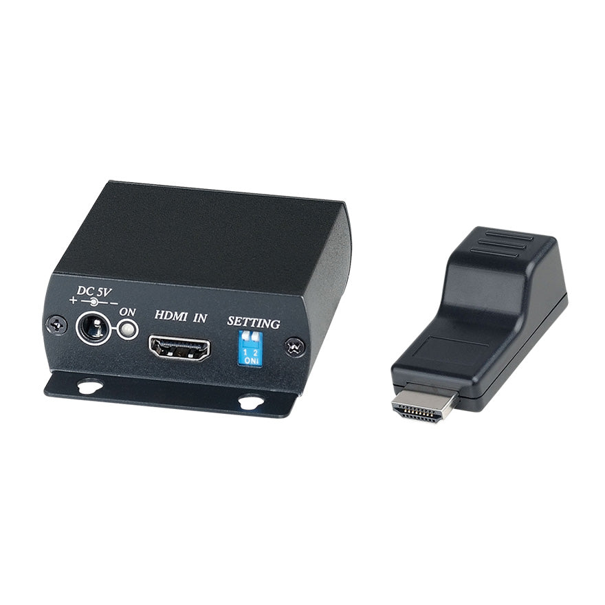 Element-Hz™ HDMI Extender Over Single CAT5e/6 Cable up to 114.8ft