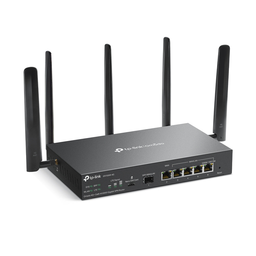 TP-Link Omada 4G+ Cat6 AX3000 Gigabit VPN Gateway