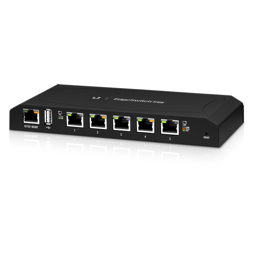 Ubiquiti ES-5XP UISP EdgeSwitch 5XP Gigabit PoE