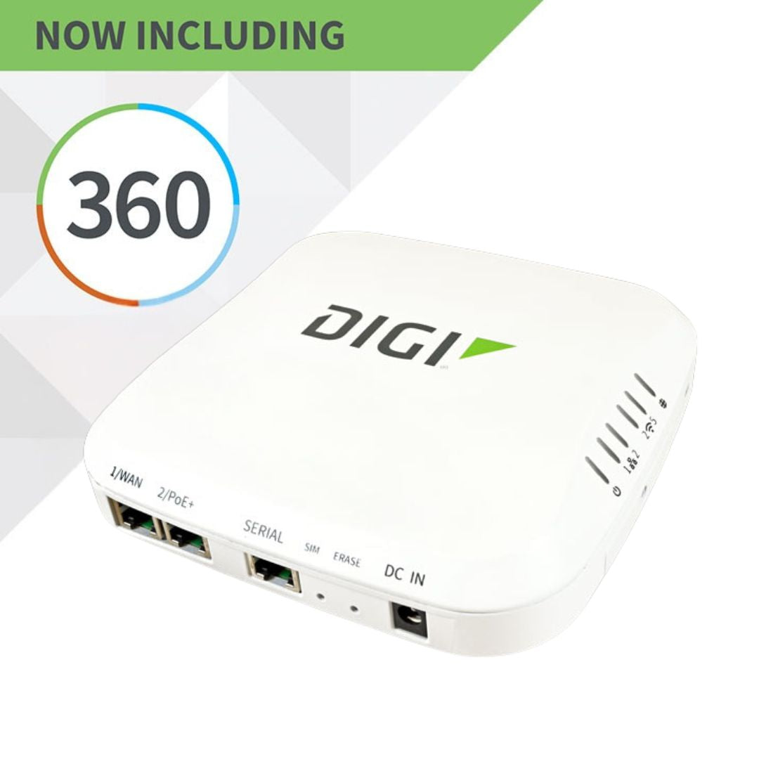 Digi EX50 Enterprise 5G LTE Advancec-Pro Router Wi-Fi 6 Dual SIM Cellular