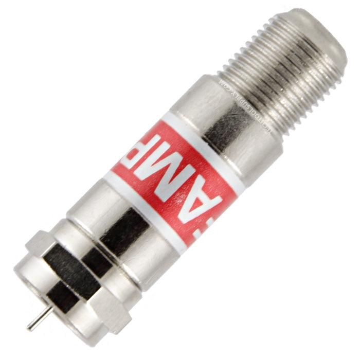 Holland Electronics 6-dB In Line F Type Power Passing Attenuator with High Return Loss