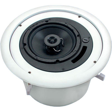 Atlas 6" Coaxial In-Ceiling Loudspeaker with Transformer and Ported Enclosure