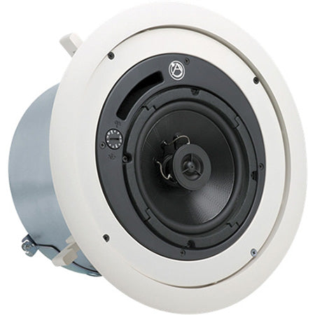 Atlas 6" Coaxial In-Ceiling Loudspeaker with Transformer and Ported Enclosure