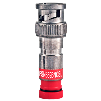 Belden Snap-N-Seal RG59 BNC Compression Connector - 25pk
