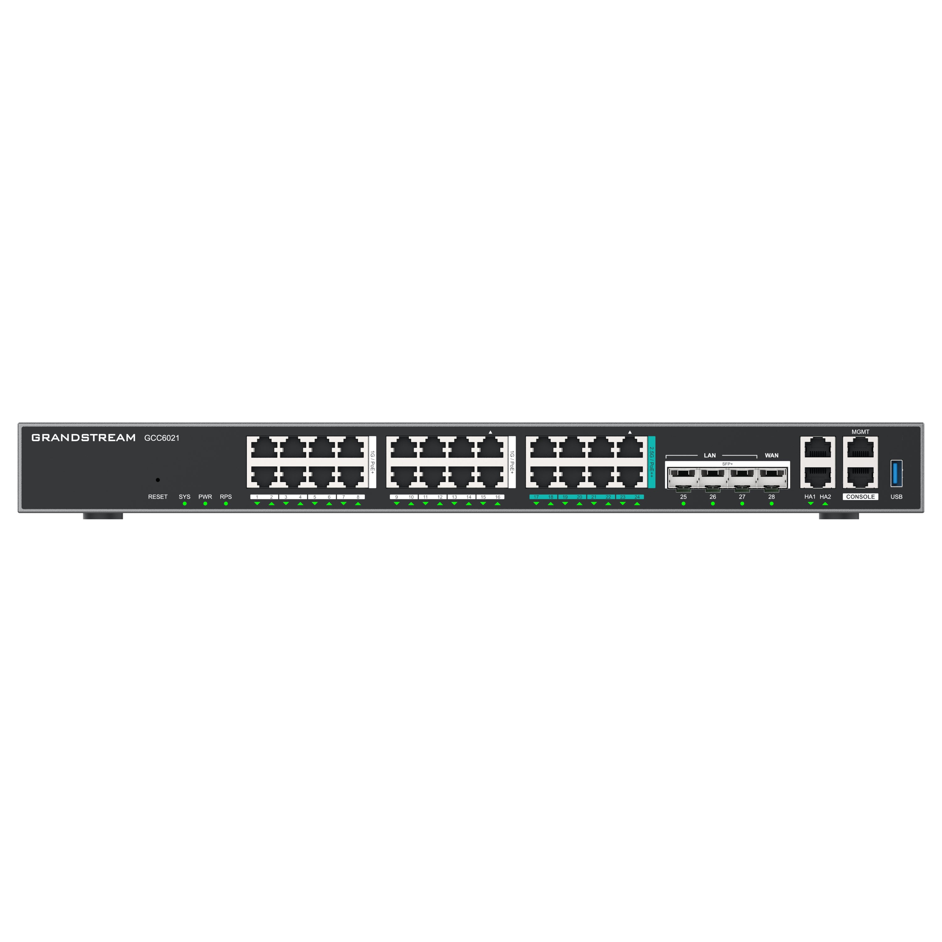 Grandstream GCC6021 4-in-1 28-Port UC/Networking Solution