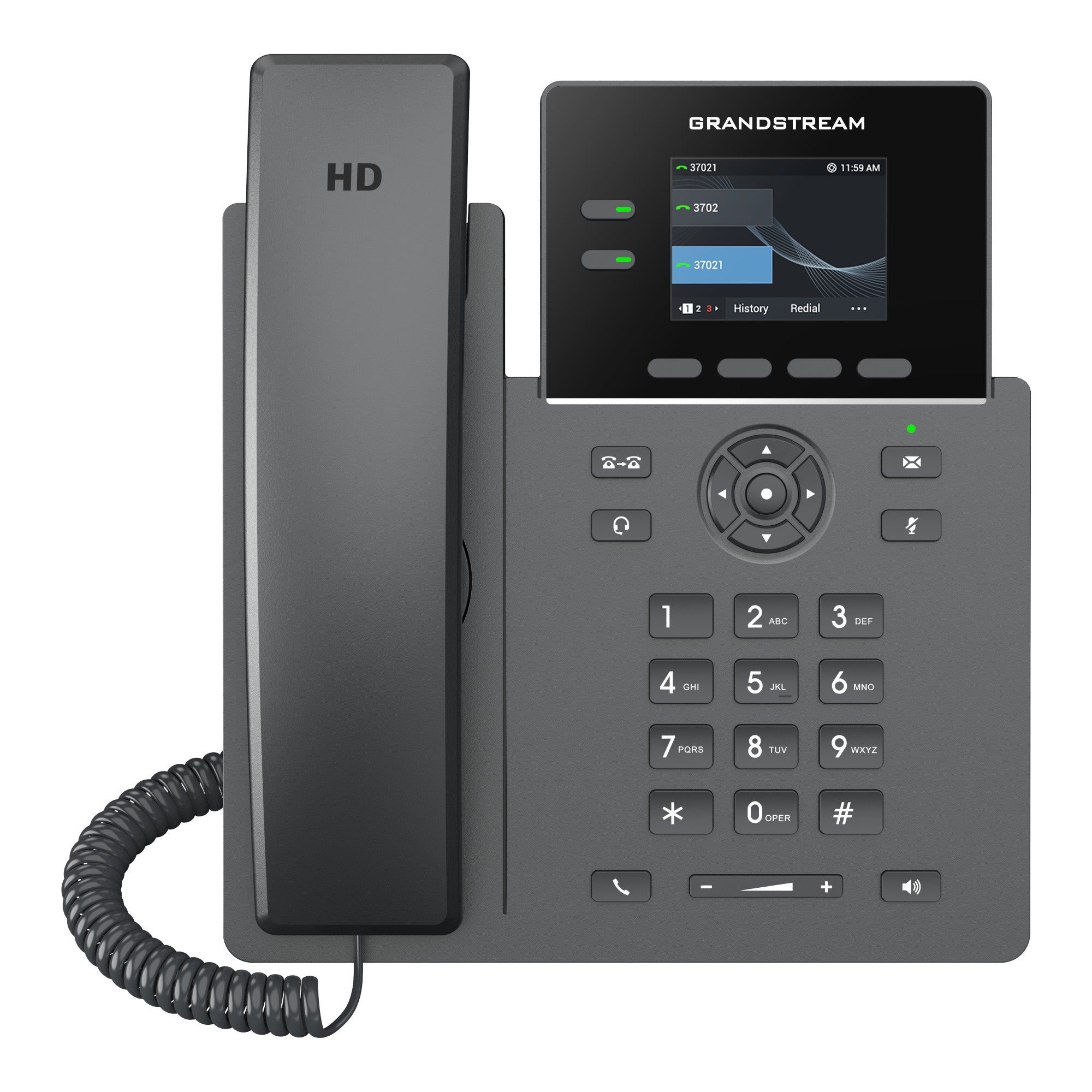 Grandstream GRP2610P 2-line Carrier-Grade IP Phone
